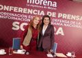 Presenta Morena Sonora a Lorenia Valles como su coordinadora estatalde la Defensa de la Transformación y la Soberanía Nacional