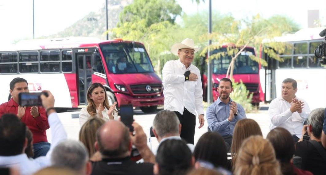Con la incorporación de 175 unidades nuevas, Gobernador Durazo moderniza transporte público de Hermosillo