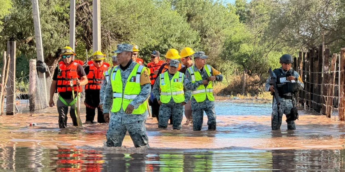 Gobierno de Sonora coordina acciones de apoyo y recuperación tras el huracán “Polo”
