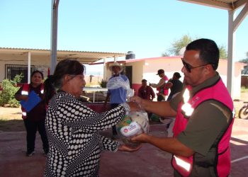 Lleva Ayuntamiento de Guaymas y Sistema DIF apoyo directo a familias afectadas tras el paso del huracán “Polo”