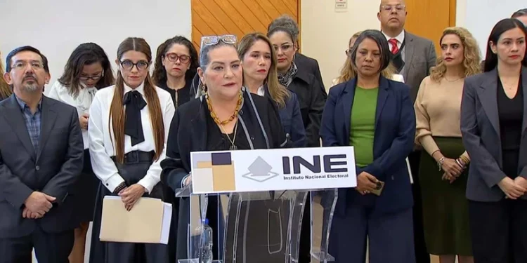 Acusa Taddei a partidos de pretender debilitar al INE y rechaza irregularidades
