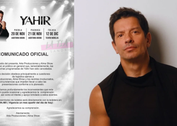 Yahir cancela tres conciertos en México tras salir de ‘La Casa de los Famosos 2026’