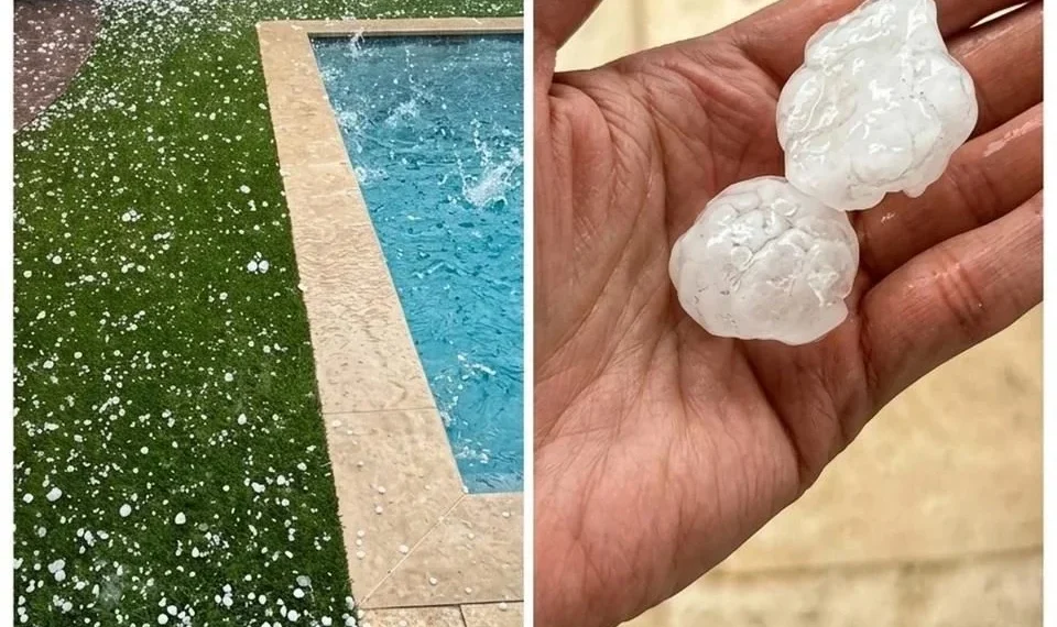 Azota a Arizona granizo del tamaño de pelotas de golf