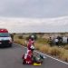 Vuelca camioneta con jornaleros en la Costa de Hermosillo