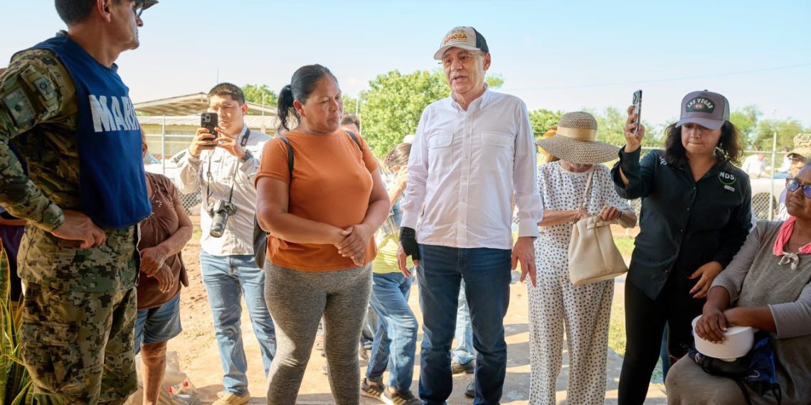 Encabeza Gobernador Durazo acciones de recuperación de comunidades y carreteras tras paso de “Polo”