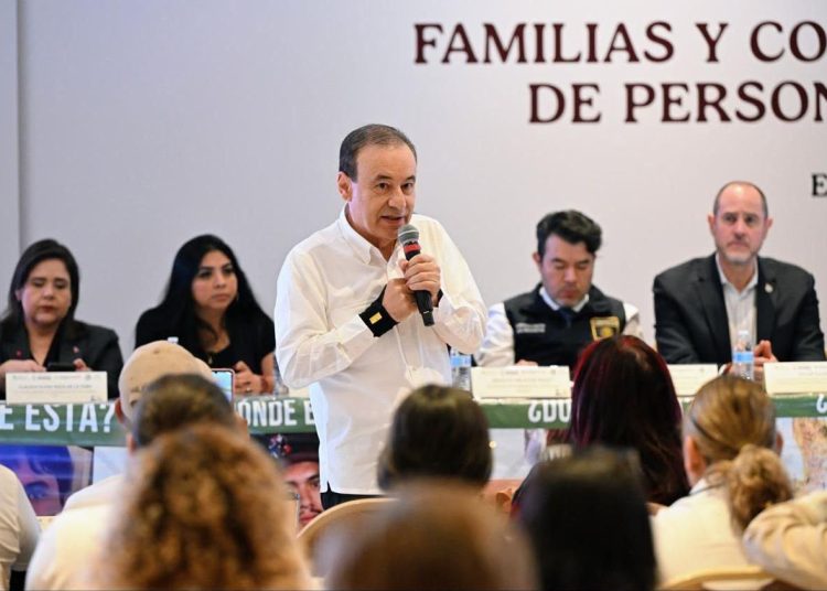 Durazo refrenda respaldo a familias buscadoras y fortalece coordinación con el Gobierno de México en materia de atención y justicia