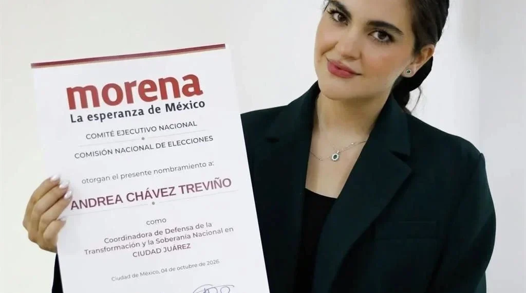 Será Andrea Chávez candidata a Alcaldía de Cd. Juárez